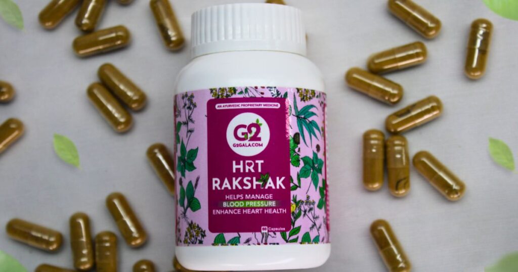 HRTRAKSHAK BP Herbal Capsule for Healthy Heart Care